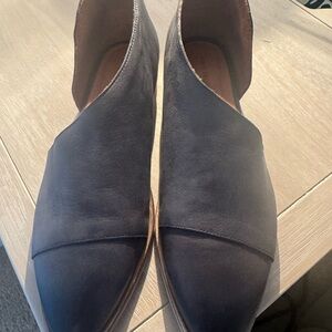 Women's Black Leather Shoes